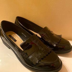 Forever 21 Black Patent Loafers